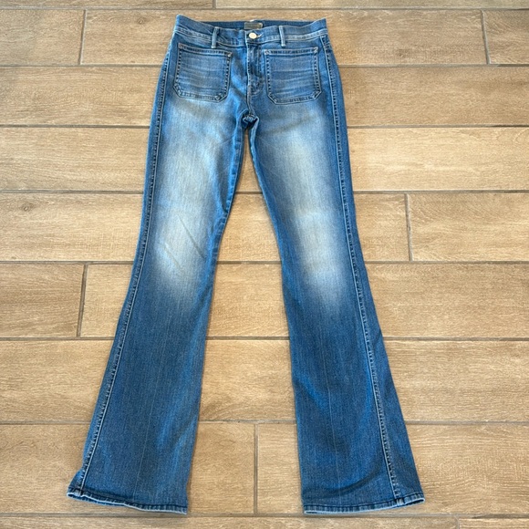 MOTHER Denim - Mother The Patch Slacker Jeans in Afternoon Delight Size: 27